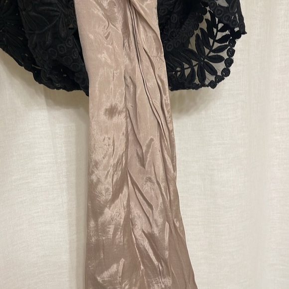 Anthropologie Yoana Baraschi sheer Lace Dress 100% Silk Size 0 - Picture 8 of 8